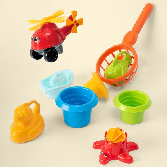 Brand new - Baby Bath Toys for Toddlers with Stacking Cups - Picture 7 of 9